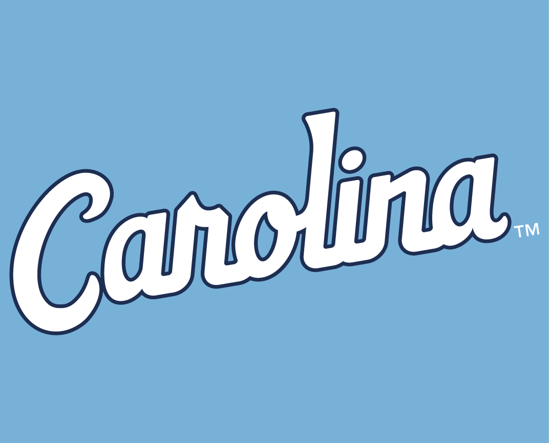 North Carolina Tar Heels 2015-Pres Wordmark Logo v4 diy fabric transfer